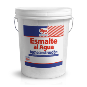 Esmalte al agua sipa Tecno construcción, 5gl,