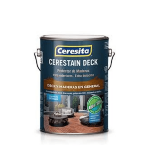Para Maderas, Stain Cerestain Deck Aquatech, Ceresita, 1 galón