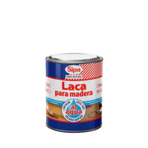 Para Maderas, Laca madera al agua, Sipa, 1/4 galón (800 cc)