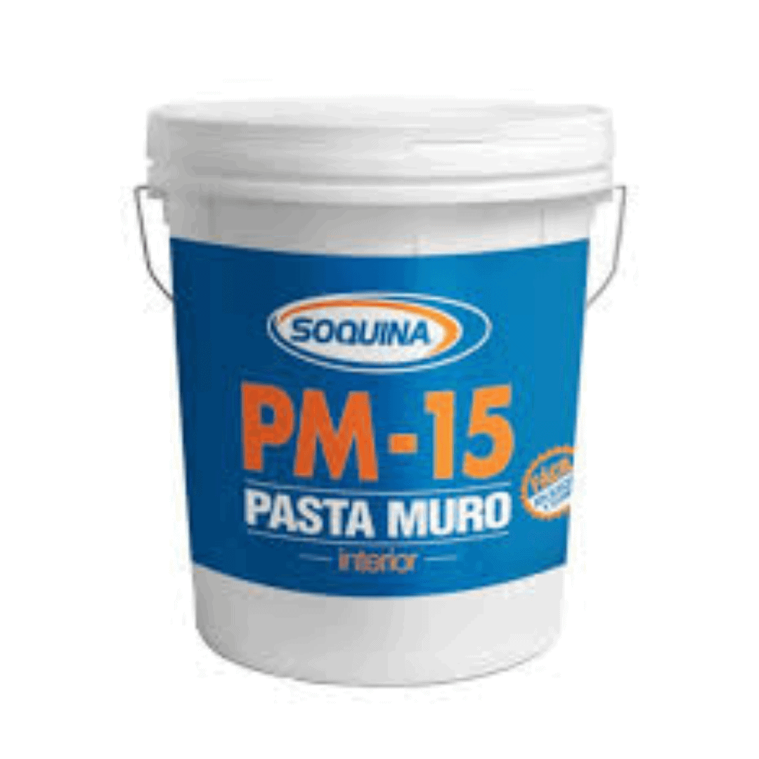 Pasta, Pasta de muro PM-15, Soquina, 24 kilos.