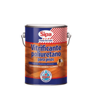 Para Maderas, Barniz Vitrificante para pisos al agua, Sipa, 1 galón